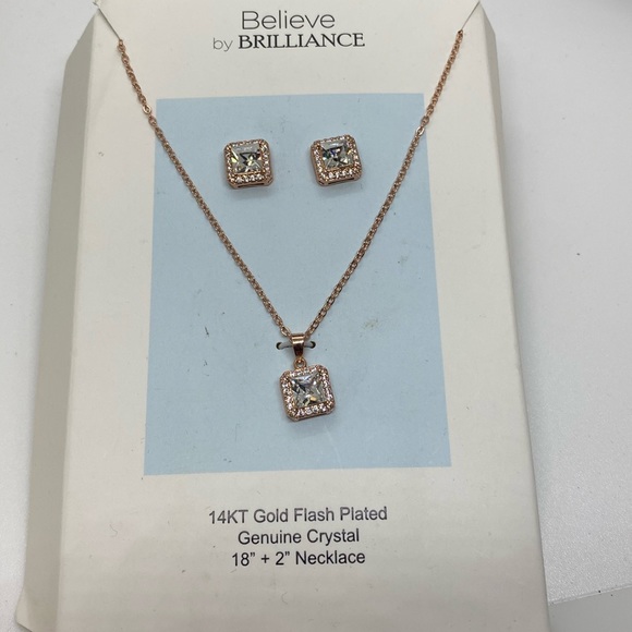Danori 18k Rose Gold-Plated Crystal & Pavé Drop Earrings, Created for
